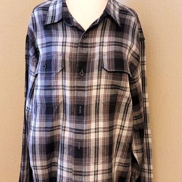 Mens orvis plaid shirt size xxl - Picture 1 of 8
